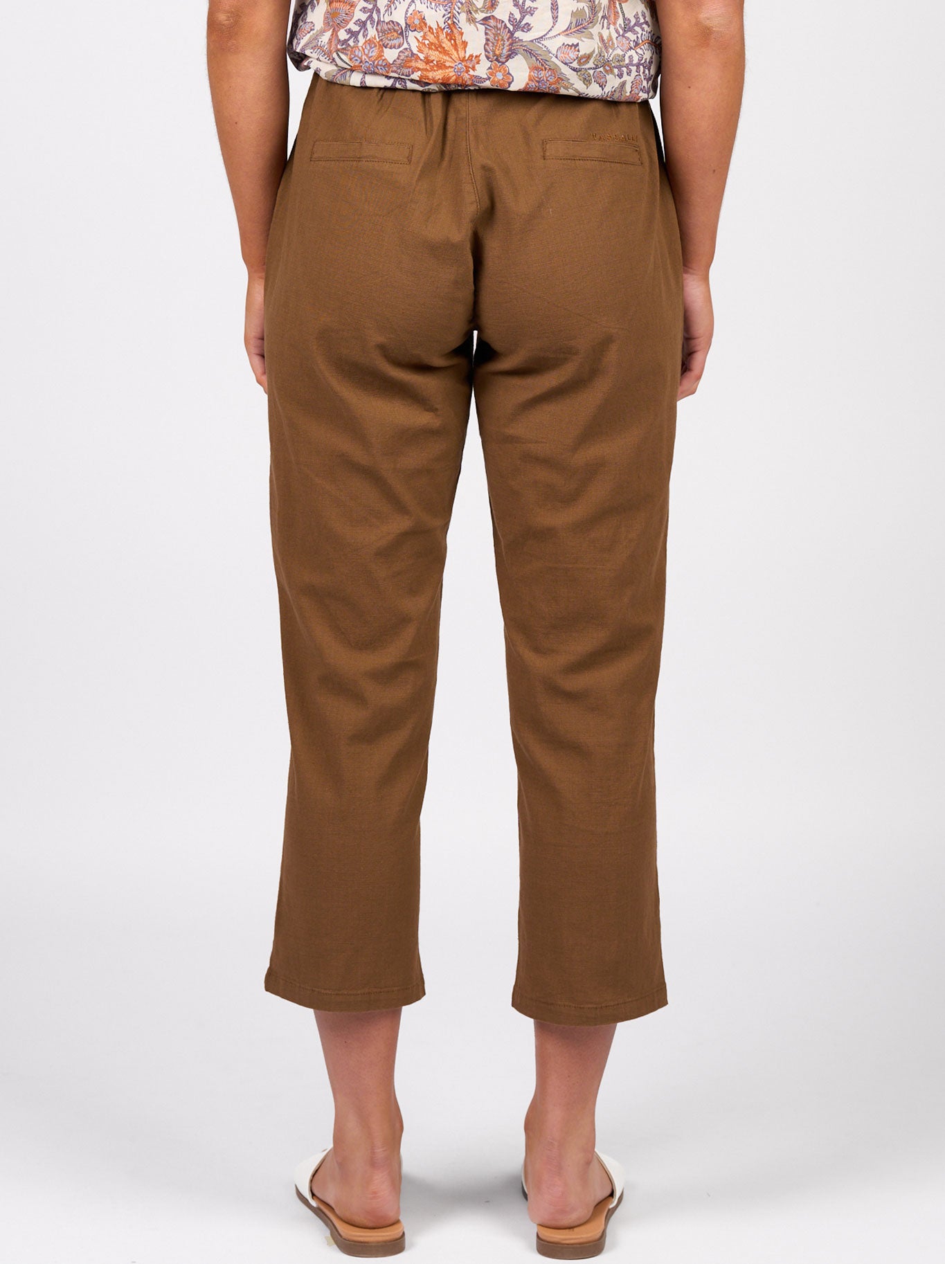 VASSALLI ANKLE GRAZER TIE PANT