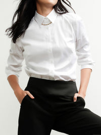Yeltuor - SACHA DRAKE PTY LTD - Tops - SACHA DRAKE STRETCH COTTON CLASSIC SHIRT |