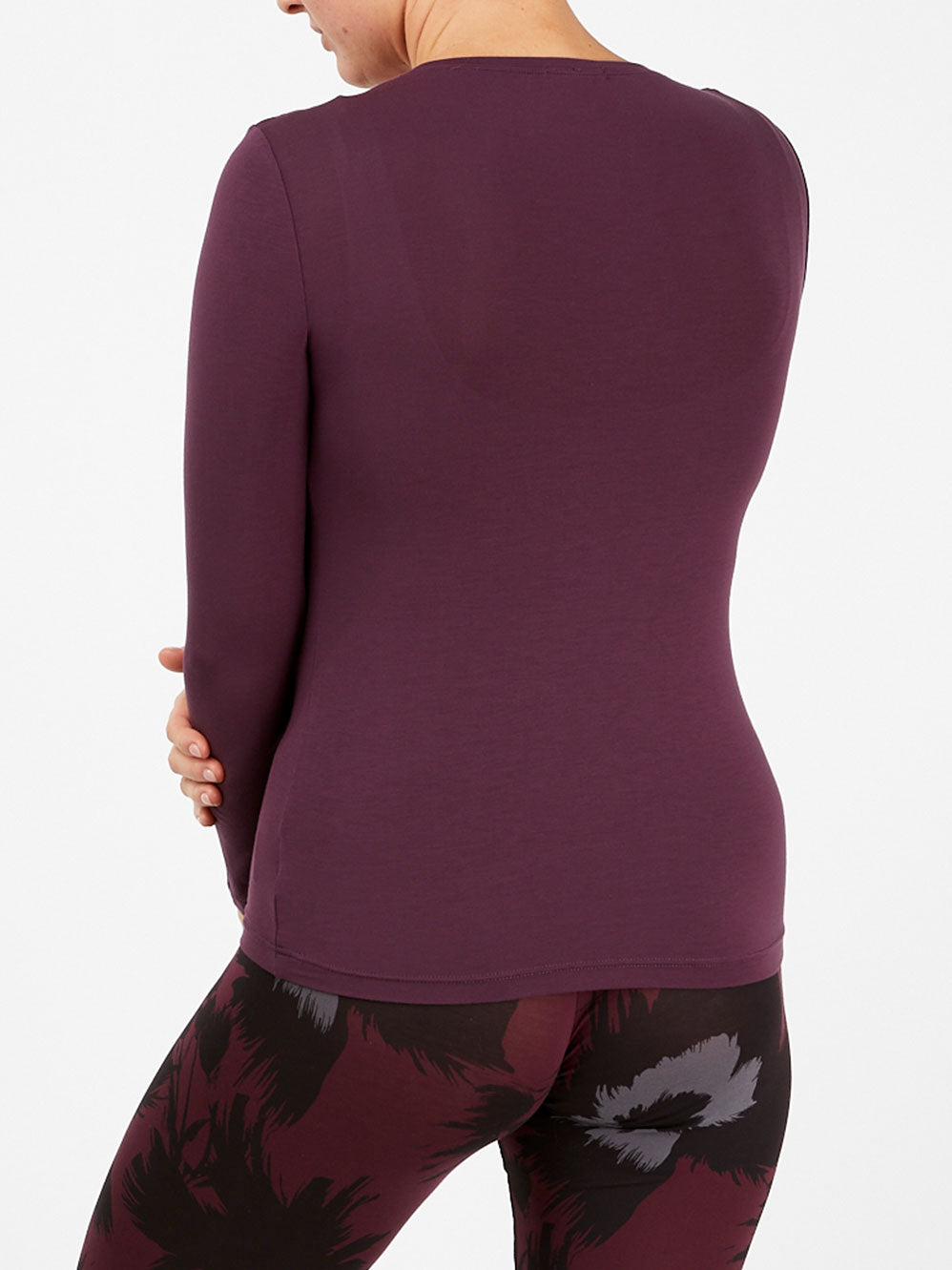 Yeltuor - TANI - TOPS - TANI LONG SLEEVE HIGH NECK TOP | WINE TASTING
