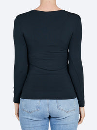 Yeltuor - TANI - TOPS - TANI LONG SLEEVE HIGH NECK TOP | FOREST