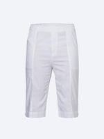 Yeltuor - VERGE - Shorts - VERGE ACROBAT ROLLED SHORT | WHITE