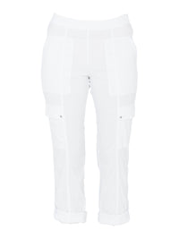 Yeltuor - VERGE - PANTS - VERGE ACROBAT CARGO PANTS | WHITE