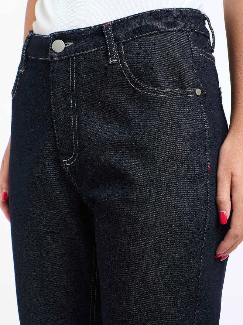 365 DAYS SUSIE RED STITCH JEAN