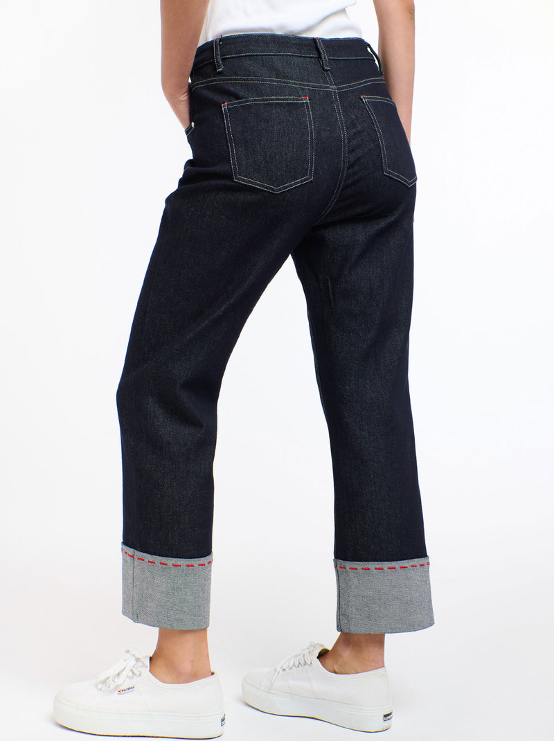 365 DAYS SUSIE RED STITCH JEAN