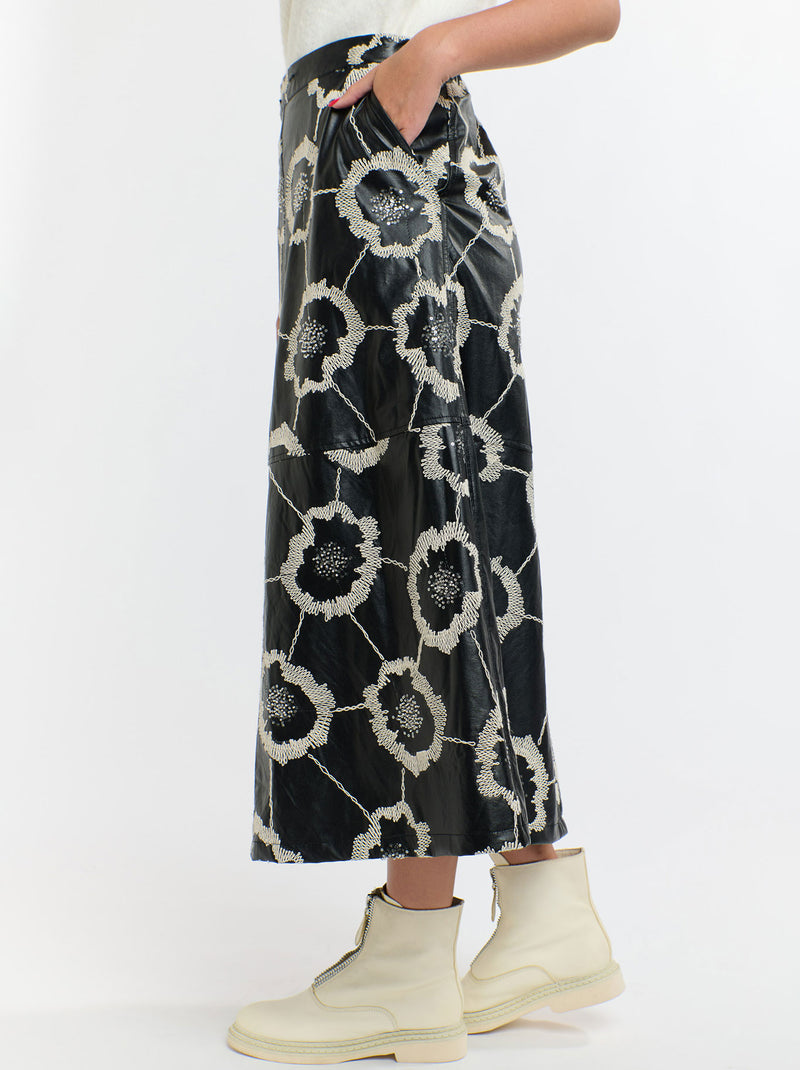 365 DAYS FLORENCE PU SKIRT