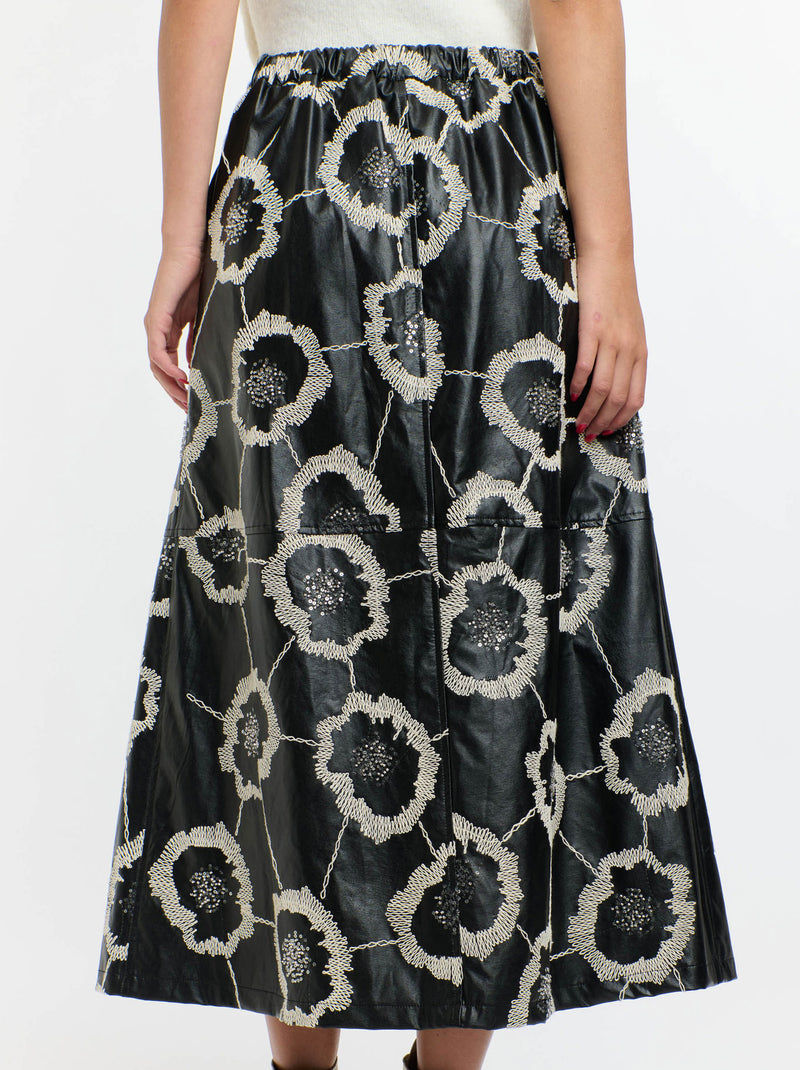 365 DAYS FLORENCE PU SKIRT