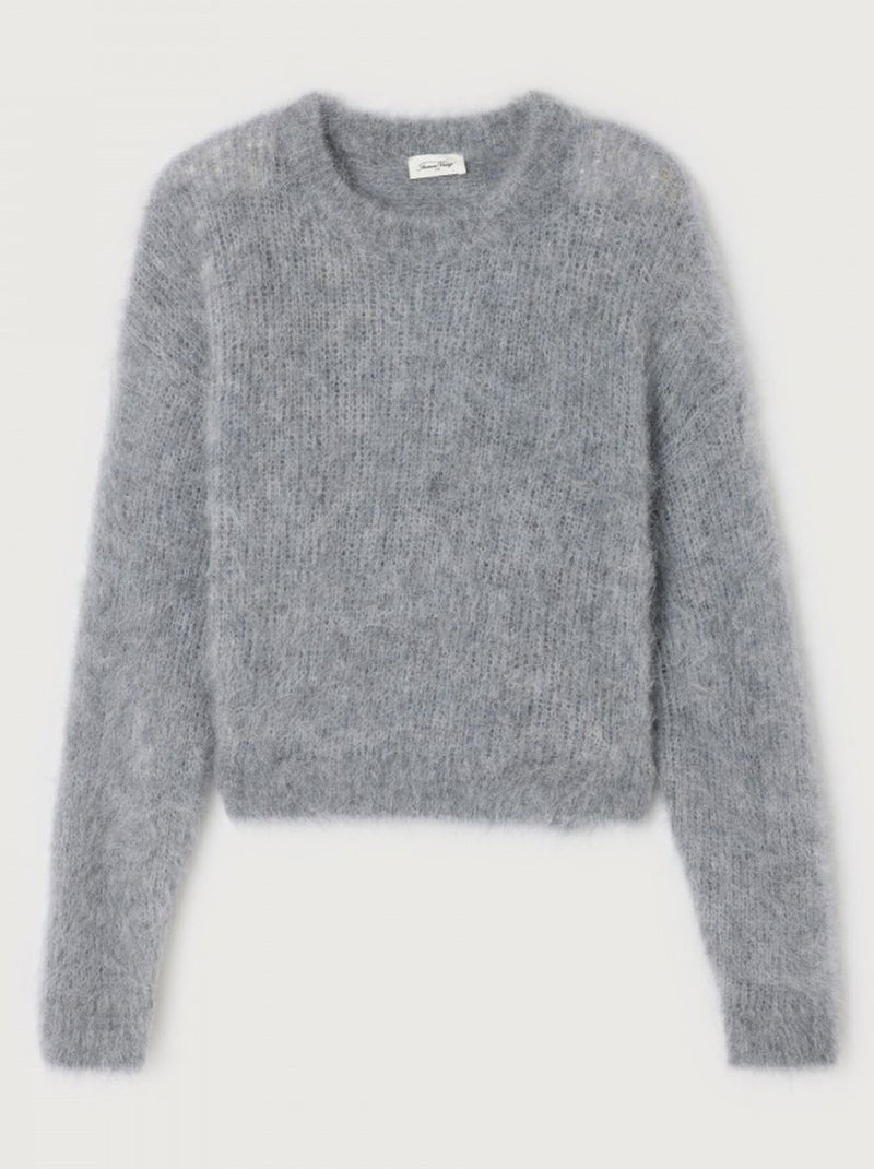 AMERICAN VINTAGE BYMI TEXTURED ROUND NECK