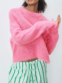 AMERICAN VINTAGE BYMI TEXTURED ROUND NECK