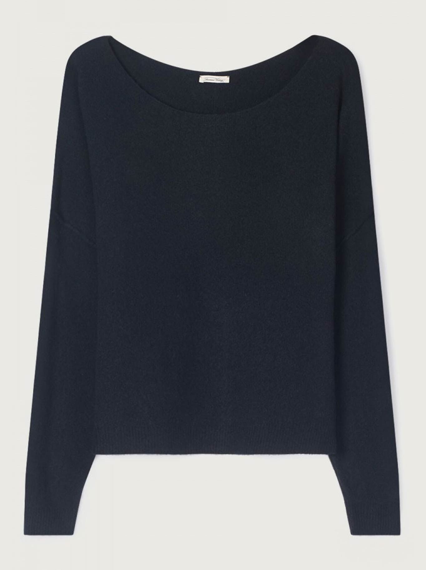 AMERICAN VINTAGE DAMSVILLE SLOUCHY BOAT NECK JUMPER