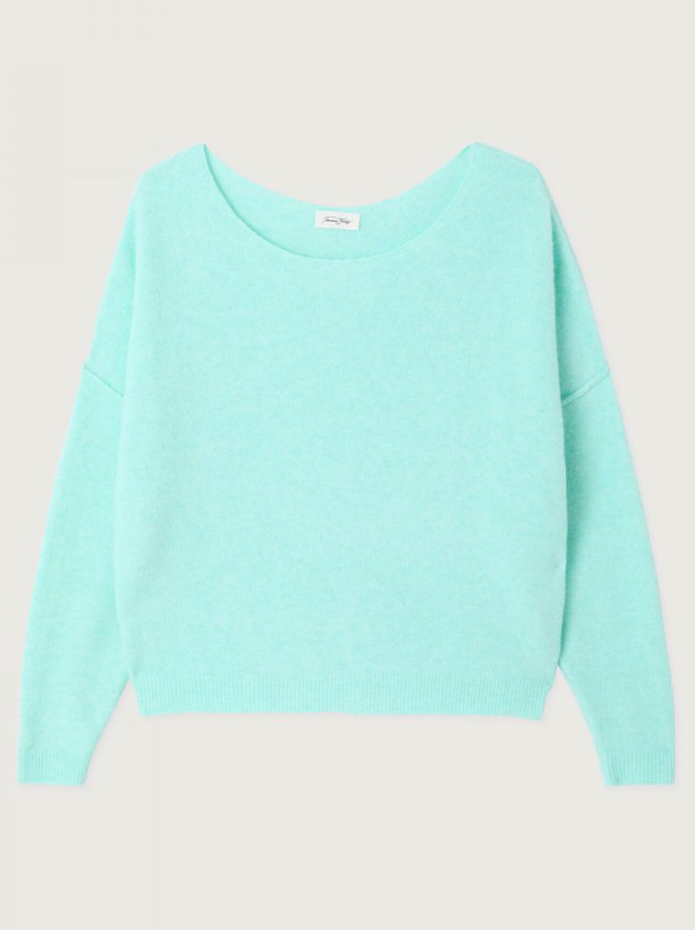 AMERICAN VINTAGE DAMSVILLE SLOUCHY BOAT NECK JUMPER