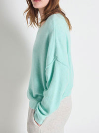 AMERICAN VINTAGE DAMSVILLE SLOUCHY BOAT NECK JUMPER