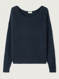 AMERICAN VINTAGE DAMSVILLE SLOUCHY BOAT NECK JUMPER