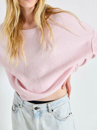 AMERICAN VINTAGE DAMSVILLE SLOUCHY BOAT NECK JUMPER