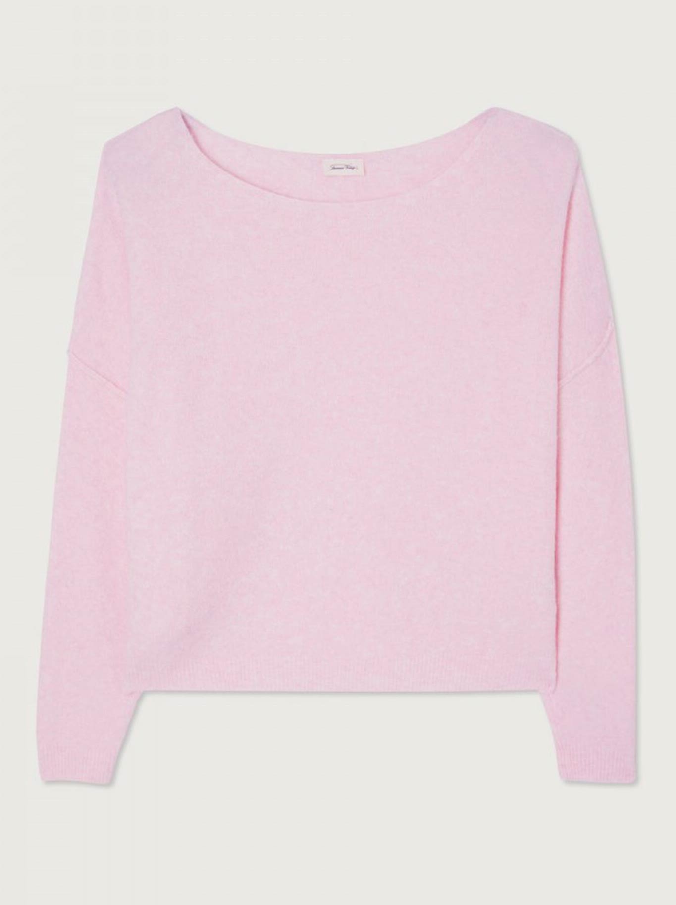 AMERICAN VINTAGE DAMSVILLE SLOUCHY BOAT NECK JUMPER