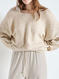 AMERICAN VINTAGE DAMSVILLE SLOUCHY BOAT NECK JUMPER