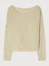 AMERICAN VINTAGE DAMSVILLE SLOUCHY BOAT NECK JUMPER