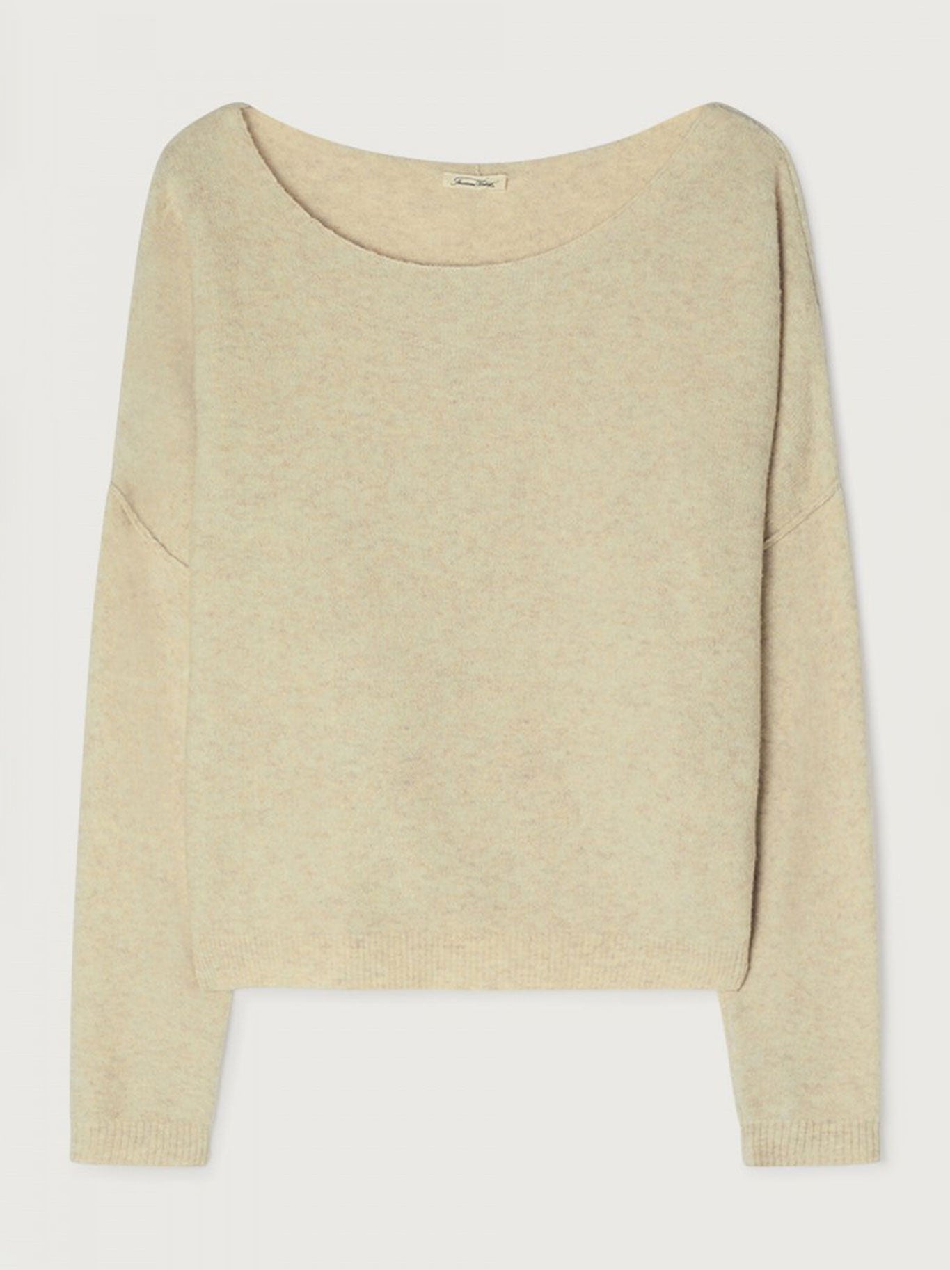 AMERICAN VINTAGE DAMSVILLE SLOUCHY BOAT NECK JUMPER