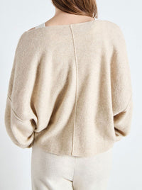 AMERICAN VINTAGE DAMSVILLE SLOUCHY BOAT NECK JUMPER