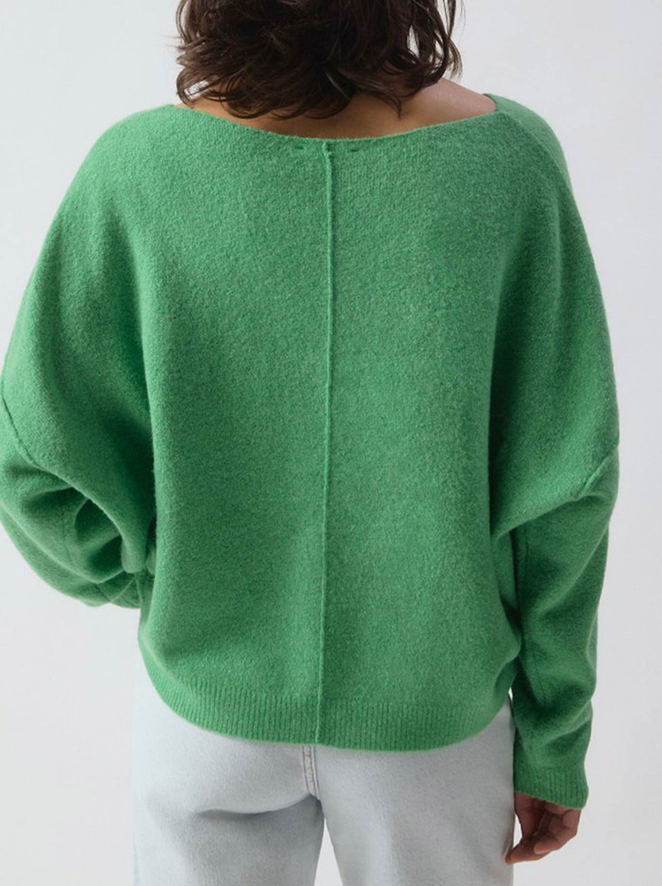 AMERICAN VINTAGE DAMSVILLE SLOUCHY BOAT NECK JUMPER
