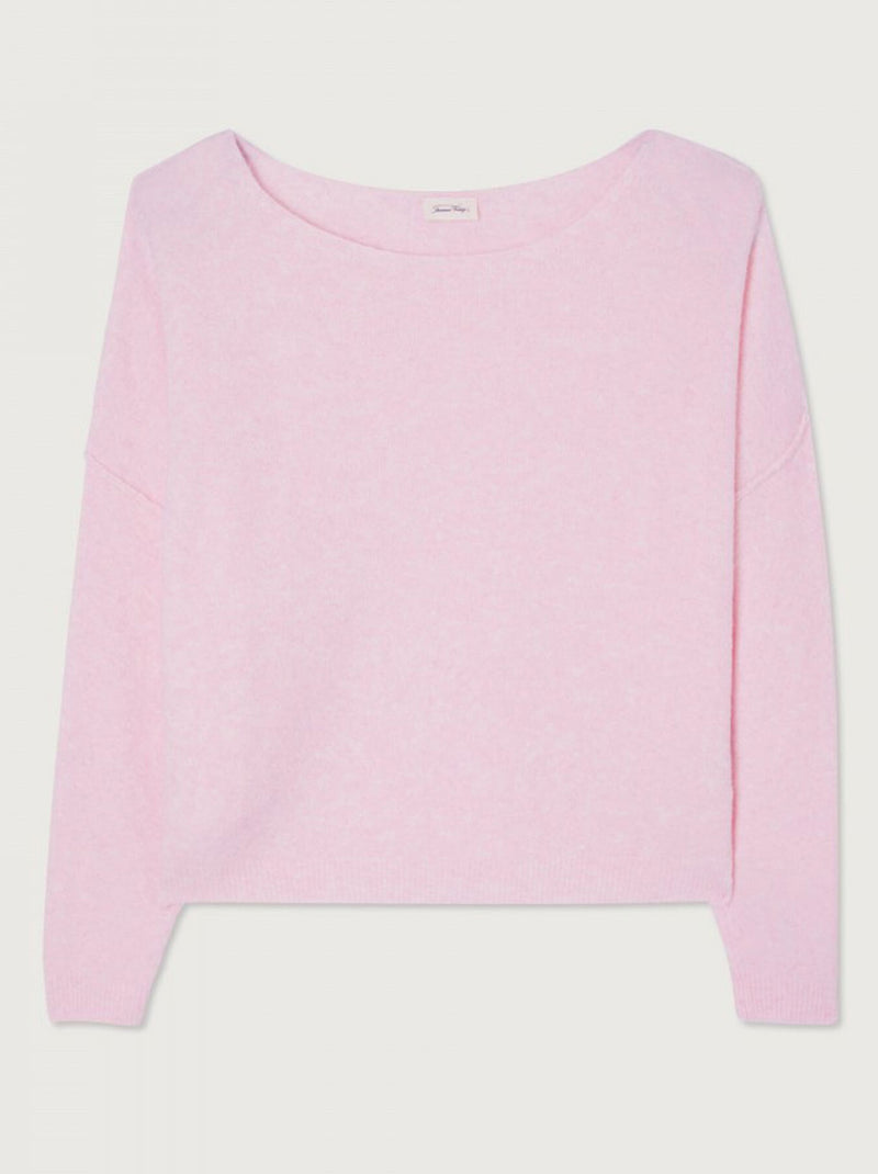AMERICAN VINTAGE DAMSVILLE SLOUCHY BOAT NECK JUMPER
