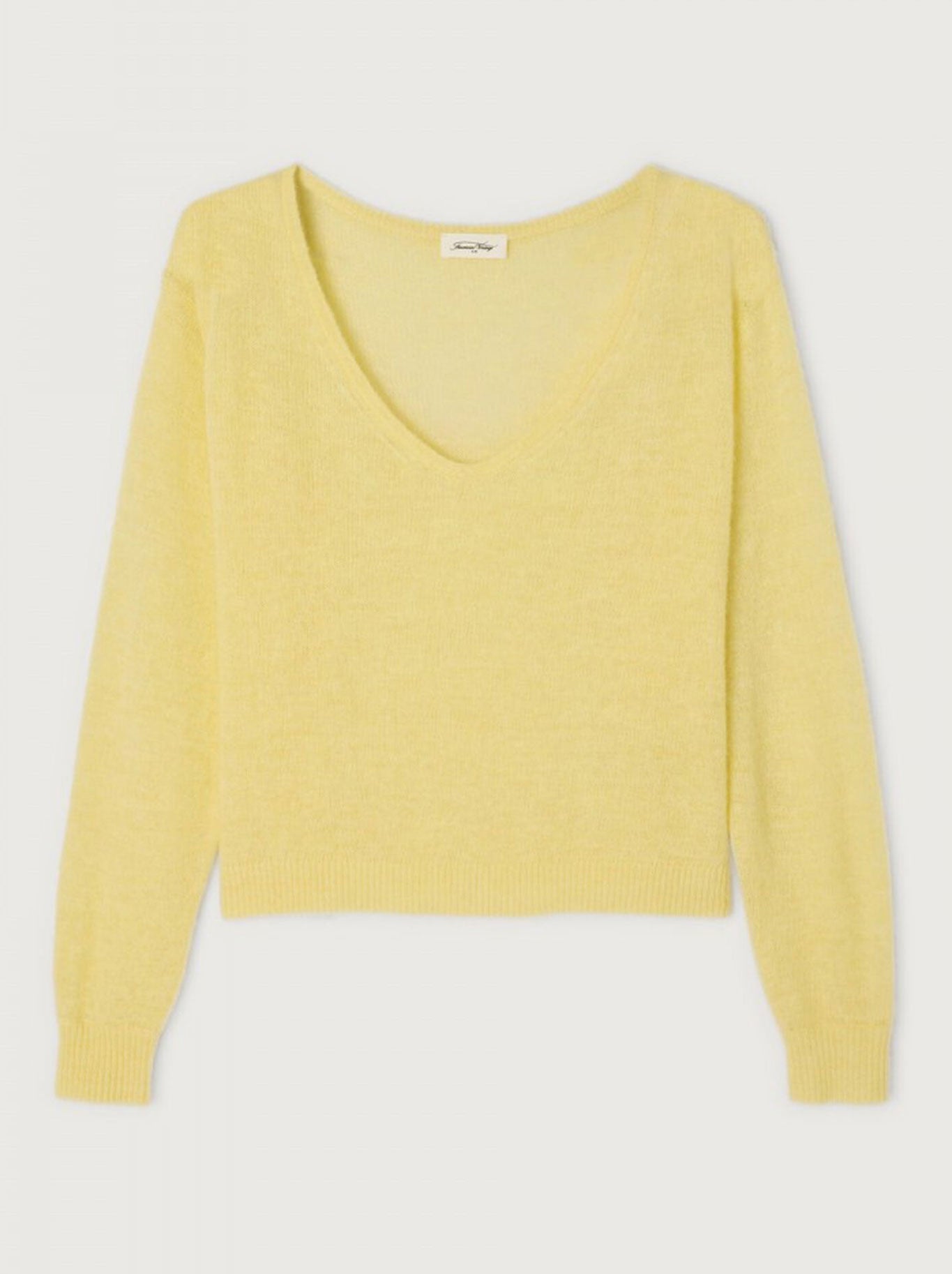 AMERICAN VINTAGE DUMY FINE V NECK JUMPER