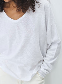 AMERICAN VINTAGE SONOMA VEE NECK LOOSE TEE