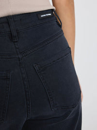 AMONG THE BRAVE ZOEY HIGH RISE WIDE LEG JEAN