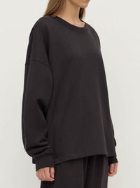 ASSEMBLY LABEL BRUSHED COTTON LOUNGE SWEATER