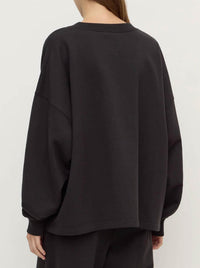 ASSEMBLY LABEL BRUSHED COTTON LOUNGE SWEATER