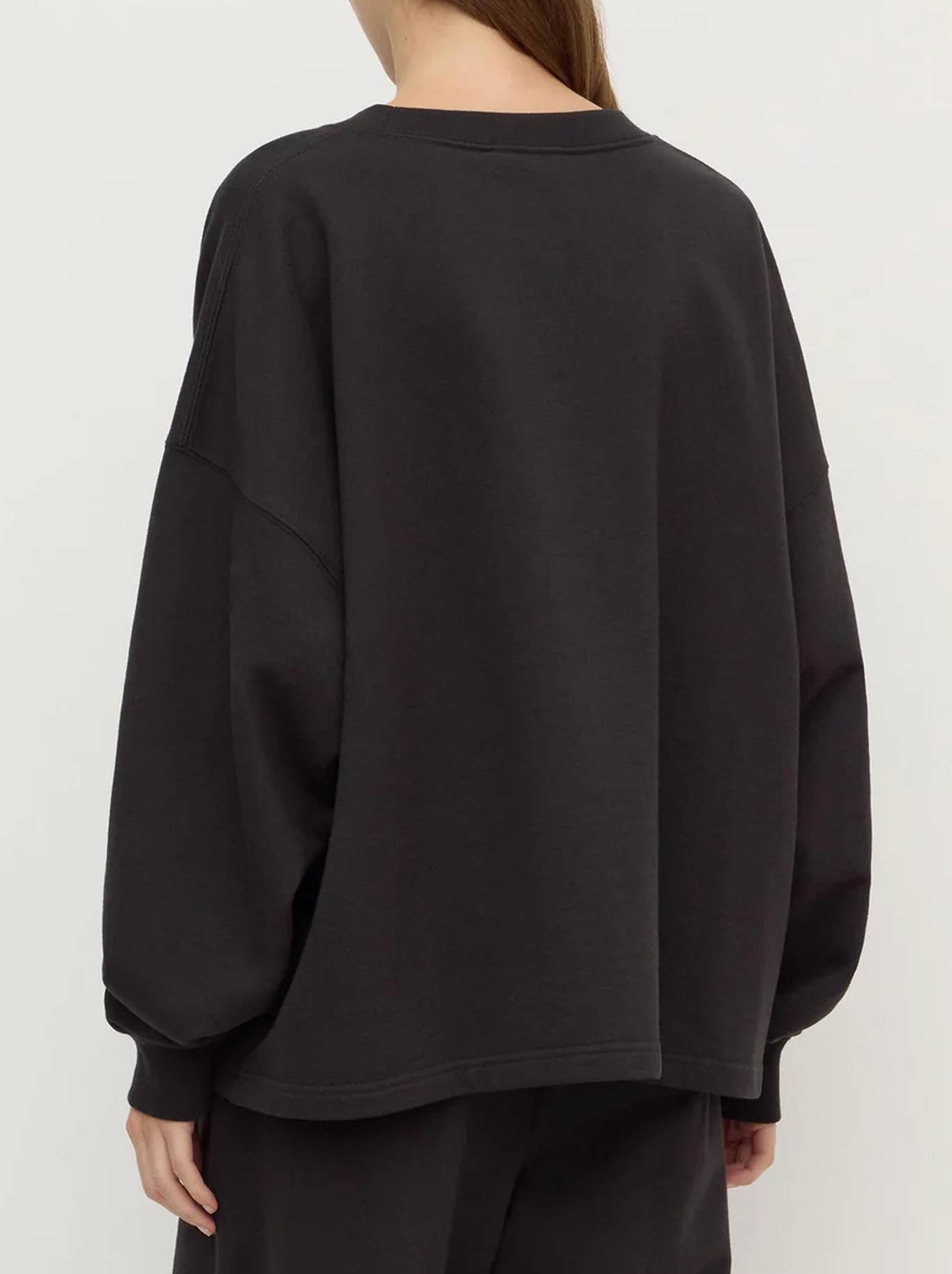 ASSEMBLY LABEL BRUSHED COTTON LOUNGE SWEATER
