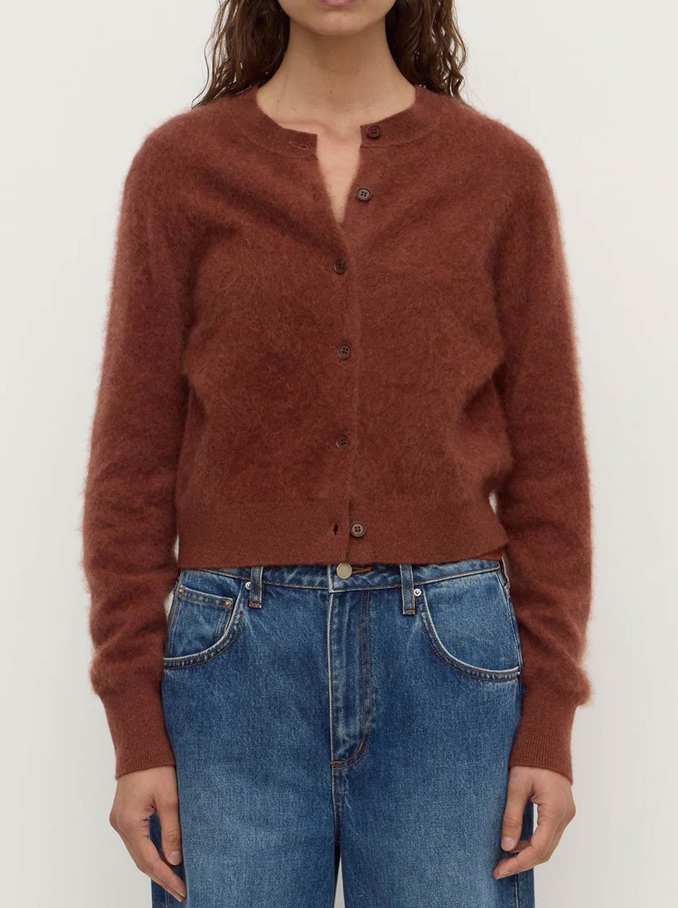 ASSEMBLY LABEL CARINA MERINO WOOL CARDI