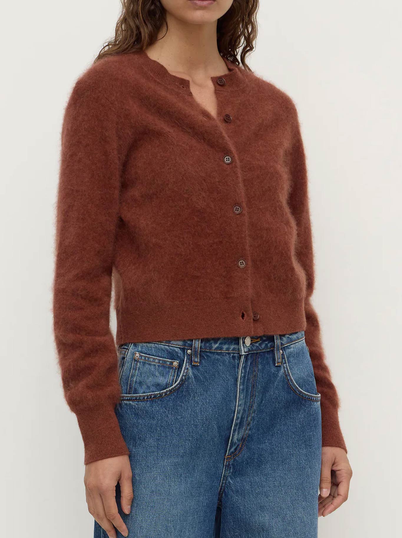 ASSEMBLY LABEL CARINA MERINO WOOL CARDI