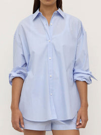 ASSEMBLY LABEL HAVANA STRIPE LONG SLEEVE SHIRT