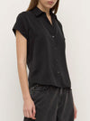 ASSEMBLY LABEL KARRI SILK SHORT SLEEVE SHIRT