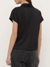 ASSEMBLY LABEL KARRI SILK SHORT SLEEVE SHIRT