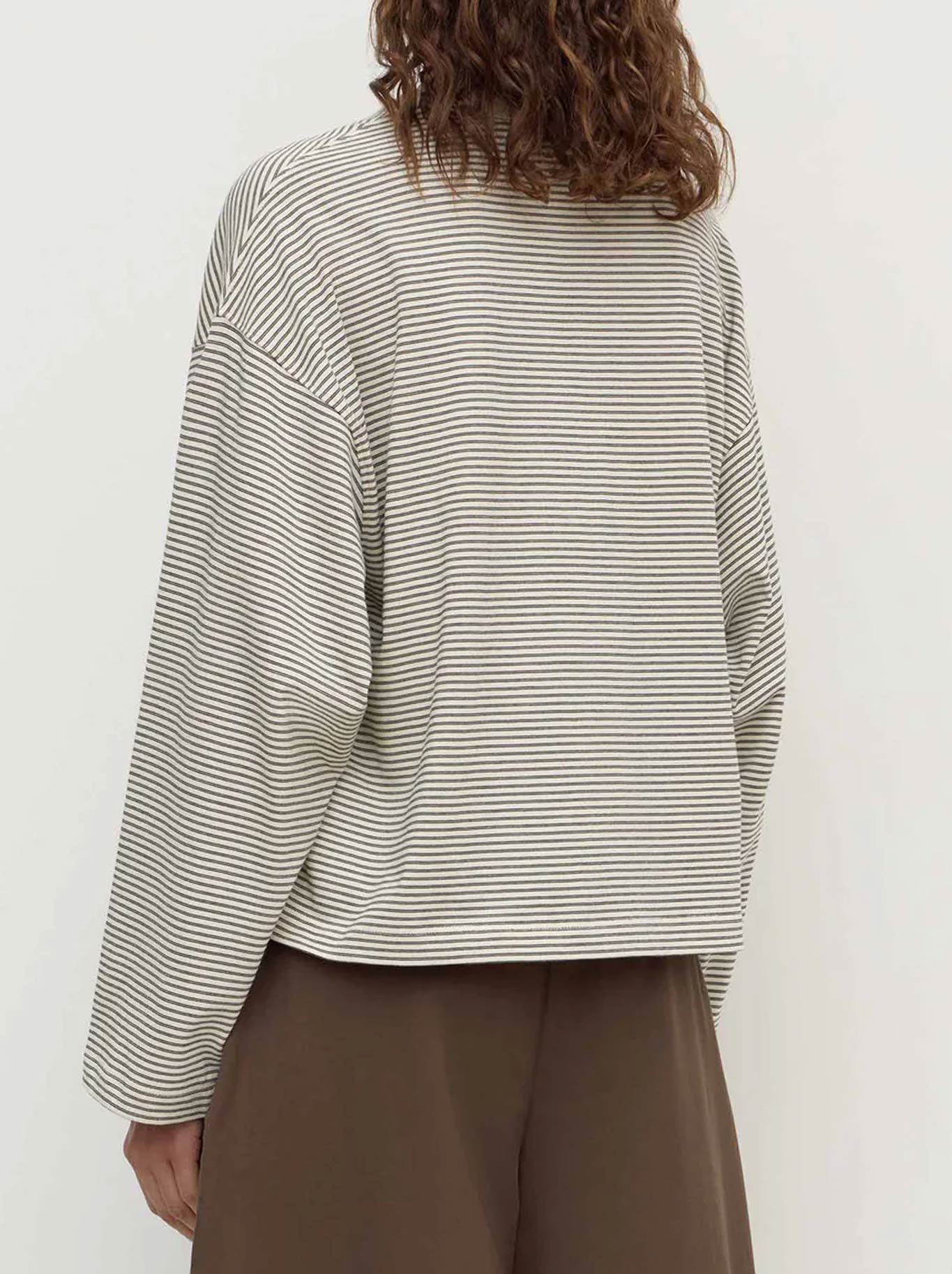 ASSEMBLY LABEL MALONE CROPPED STRIPE TEE