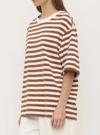 ASSEMBLY LABEL MONTE STRIPE COTTON TEE