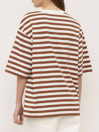 ASSEMBLY LABEL MONTE STRIPE COTTON TEE