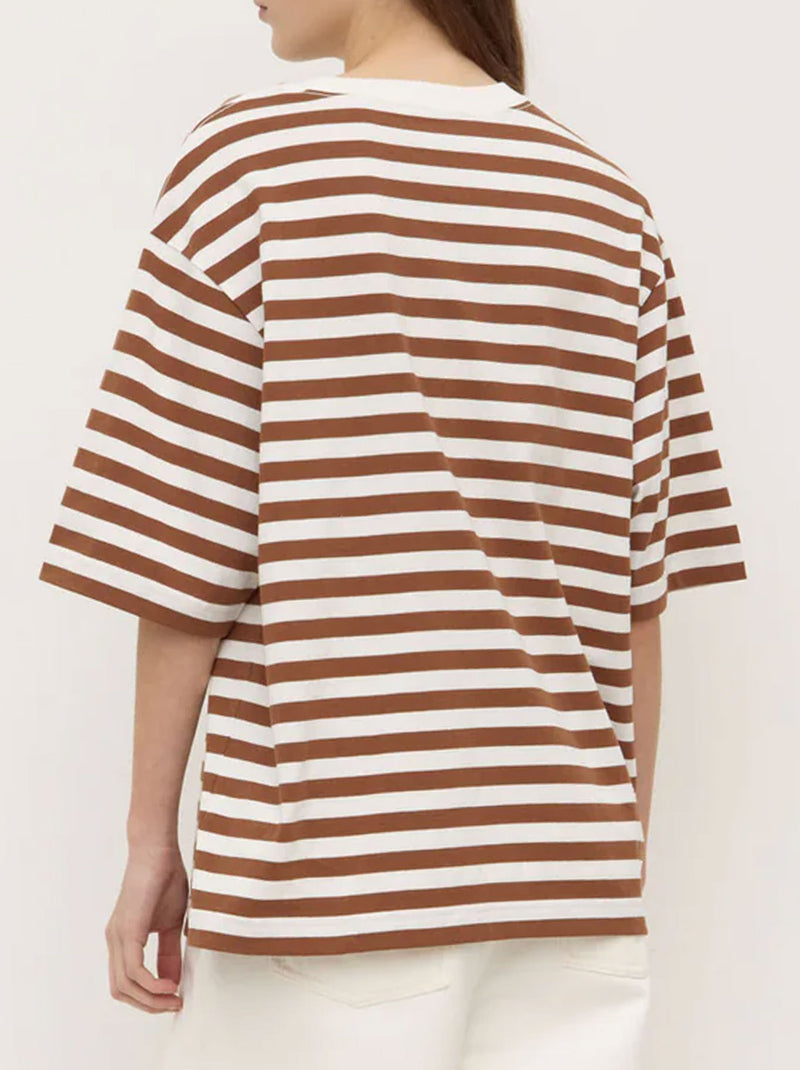 ASSEMBLY LABEL MONTE STRIPE COTTON TEE