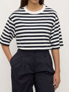ASSEMBLY LABEL MONTE STRIPE COTTON TEE