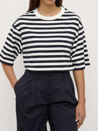 ASSEMBLY LABEL MONTE STRIPE COTTON TEE