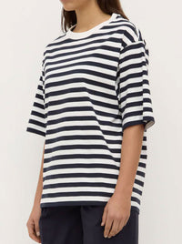 ASSEMBLY LABEL MONTE STRIPE COTTON TEE