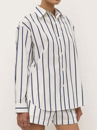 ASSEMBLY LABEL NARA STRIPE LONG SLEEVE SHIRT