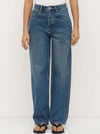 ASSEMBLY LABEL OVERSIZED HIGH RISE JEAN