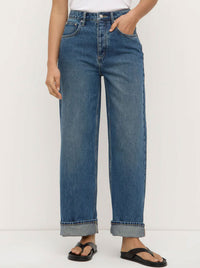 ASSEMBLY LABEL OVERSIZED HIGH RISE JEAN