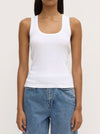 ASSEMBLY LABEL ROBYN SCOOP NECK RIB TANK