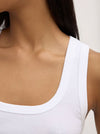ASSEMBLY LABEL ROBYN SCOOP NECK RIB TANK