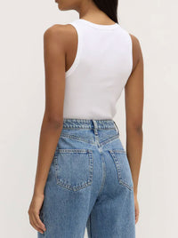 ASSEMBLY LABEL ROBYN SCOOP NECK RIB TANK