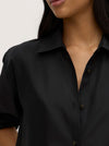 ASSEMBLY LABEL SPENCER LONG SLEEVE SILK SHIRT