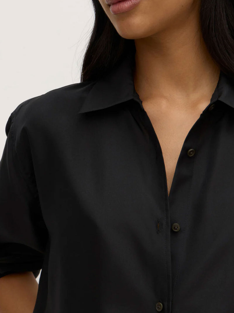 ASSEMBLY LABEL SPENCER LONG SLEEVE SILK SHIRT